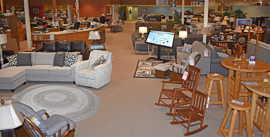 E and E Furniture of Escanaba - Visit our showroom to see our large selection.