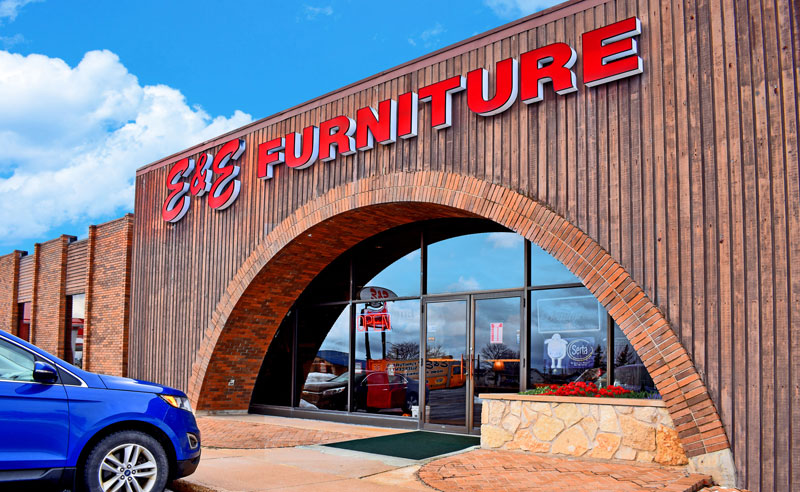 Photo of E and E Furniture in Escanaba - Entrance to Our Showroom